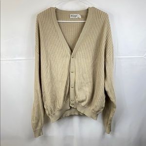 St Croix tan sweater size extra large